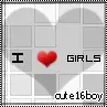 i love girls