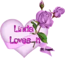 Heart and Roses with Linda Loves it