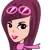 Beautiful Girl Sending Some Love