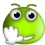Green Smiley Hi