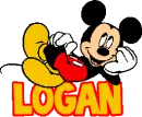 Logan Lounge'n Mickey Mouse