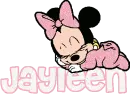 Jayleen Sleeping Baby Minnie Mouse