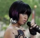 Rihanna Performing One Of Her Hit SIngles