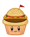 Hambeger cupcake