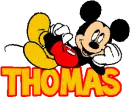 Thomas Lounge'n Mickey Mouse