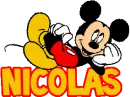 Nicolas Lounge'n Mickey Mouse