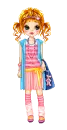 the cute girl