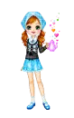 the cute girl
