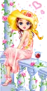 the cute girl