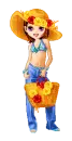 the cute girl