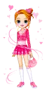 the cute girl