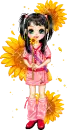 the cute girl