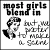 make a scene