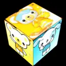 cute kawaii cube