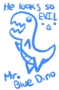 Mr. Blue dino