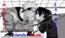 Naruto and Sasuke rivals or friends?