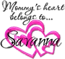 Mommy's heart - Savanna
