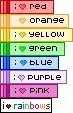 i love rainbows!!!!