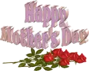 Happy Mother's Day with 1/2 Dozen Roses