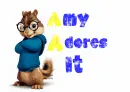 Amy Adores It- Alvin and the Chipmunks (Simon)