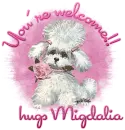 You are welcome- Migdalia