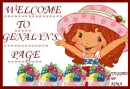 welcome to genalyn's page with strawberry