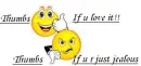 thumbs up orthumbs down