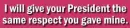 Your President