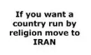 Move to Iran