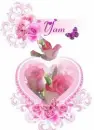 Yam Heart n Roses