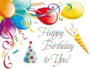 Happy Birthday to you
