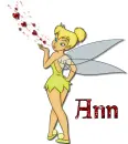 tinkerbell blowing kisses