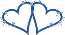Double Blue Hearts