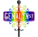 rainbow street sign genalyn ST