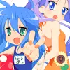 Konata and Kagami