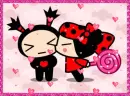Pucca kiss <3