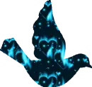 Blue Fire Bird