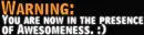 Warning