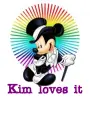 MICKEY WITH KIM LOVES IT
