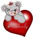 CREDDY BEAR WITH NAME KIMBERLY