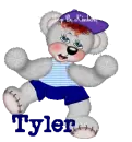CREDDY BEAR WITH NAME TYLER