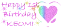 1ST BIRTHDAY KEOMI
