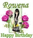 Birthday w/ rowena