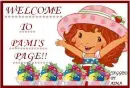WELCOME TO PAMI'S PAGE WITH STRAWBERY