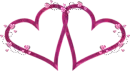 Double Pink Hearts
