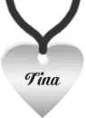 TINA HEART NECKLACE