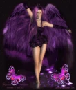 Purple Fairy Angel