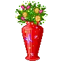 RedVase w/ flowers