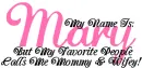 MARY