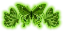 Green Butterflies